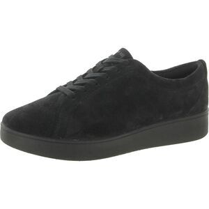 Fitflop Womens Rally Black Suede Casual and Fashion Sneakers Sneakers NWT